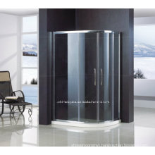 off-Quadrant Safety Tempered Glass Shower Door with Frame QA-R1200900